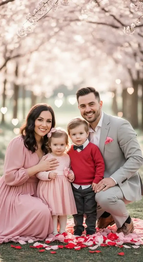 12-Valentine's Day Family Photoshoot