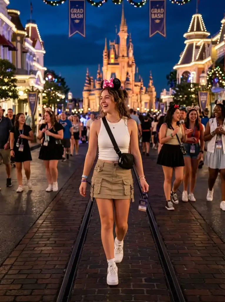 11-Disney Grad Bash Outfit Idea