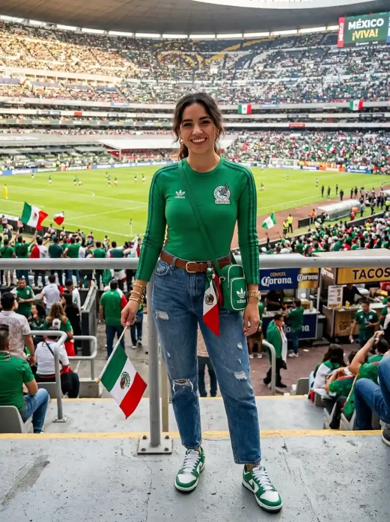 12-Mexico World Cup Outfit Idea