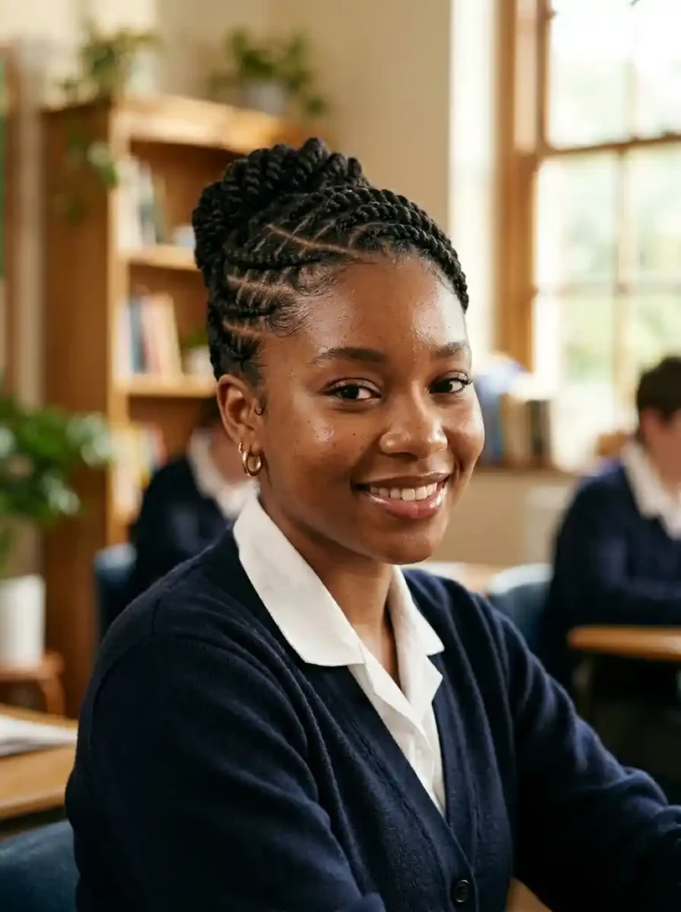 13-Back to School Hairstyle for Black Women
