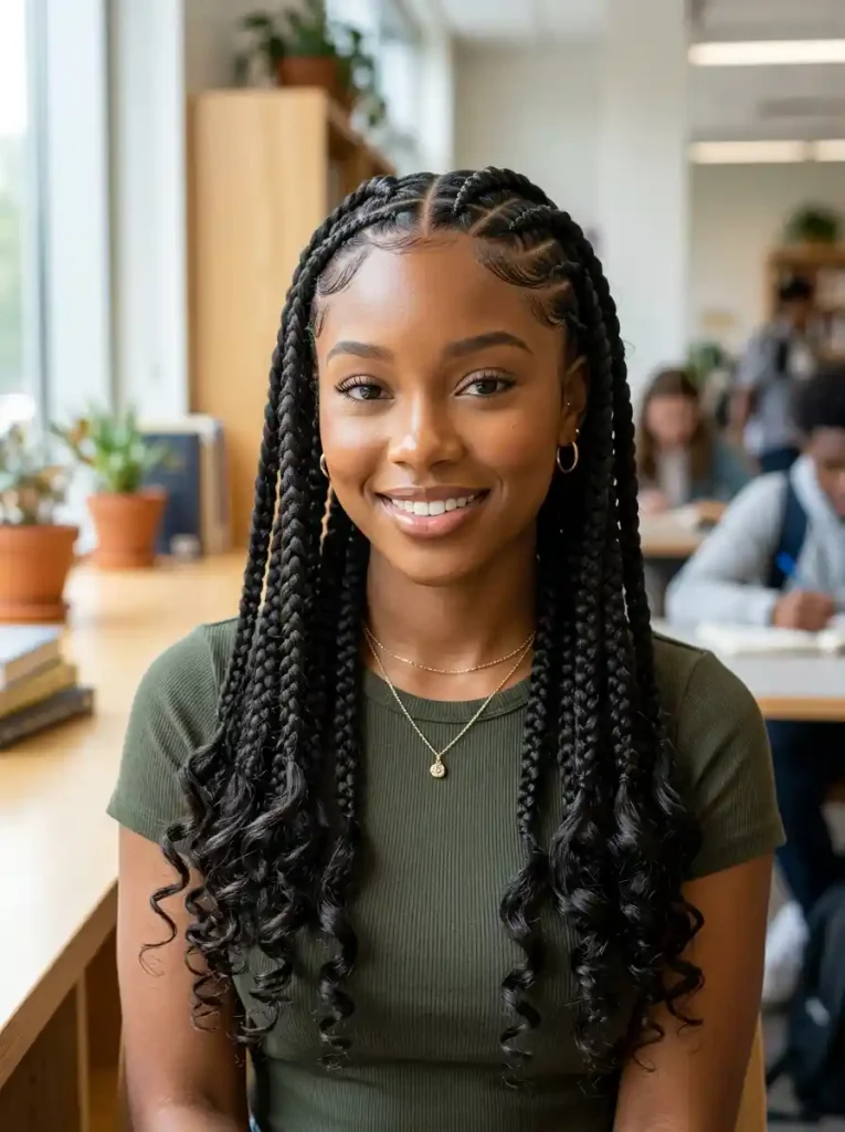 14-Back to School Hairstyle for Black Women