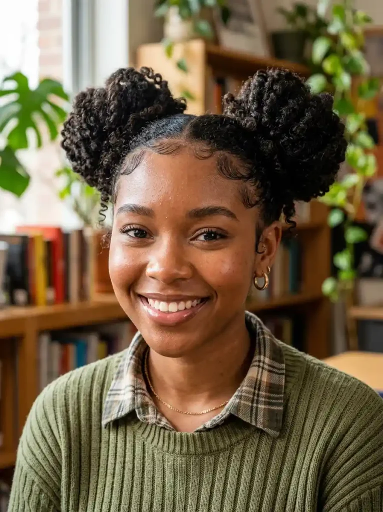 15-Back to School Hairstyle for Black Women