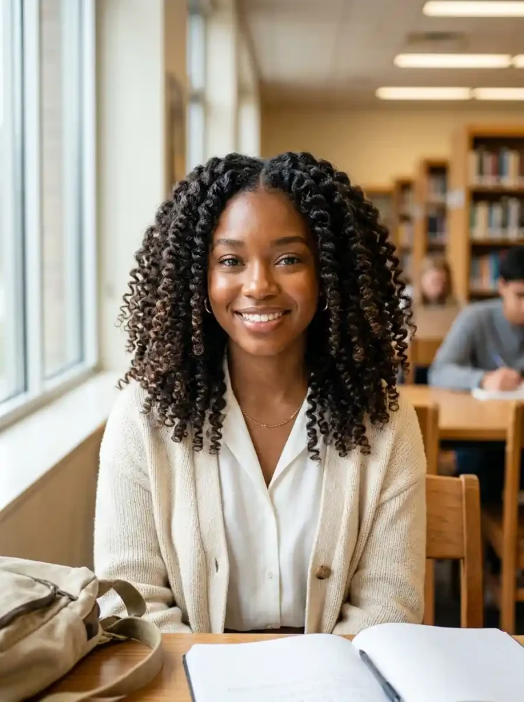 21-Back to School Hairstyle for Black Women