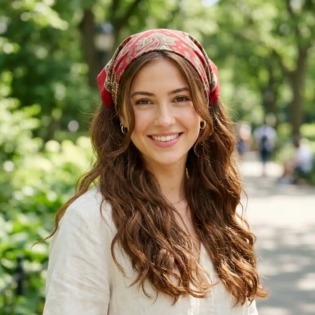 1. Classic Triangle Bandana