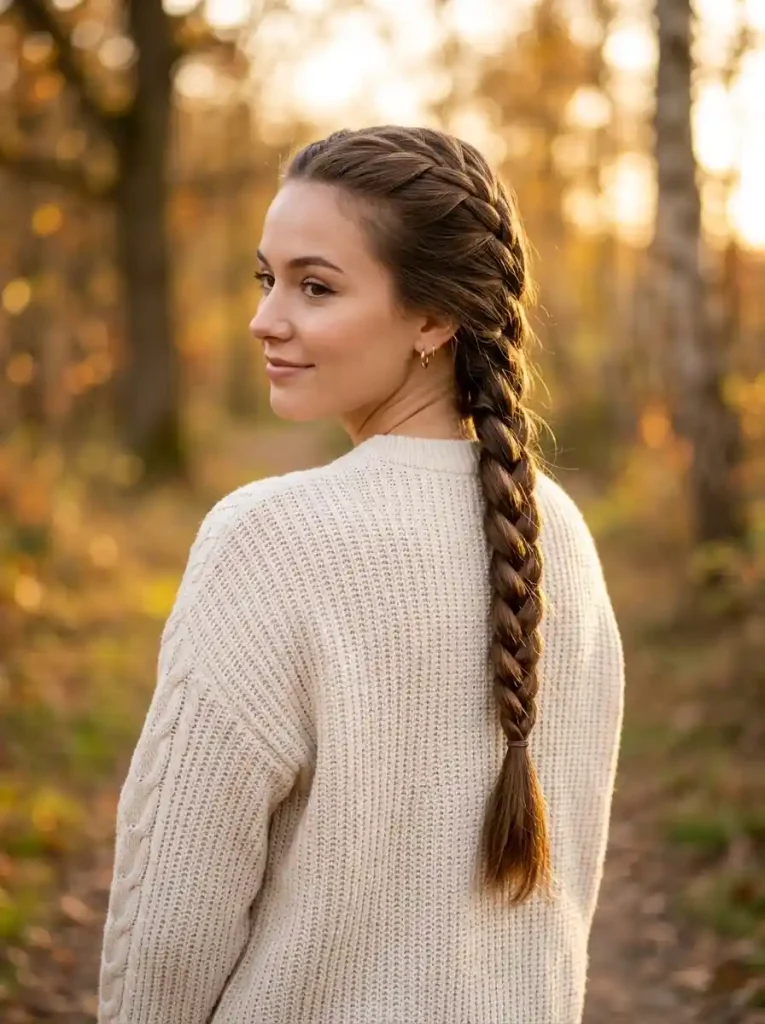 1. Reverse French Plait hairstyles