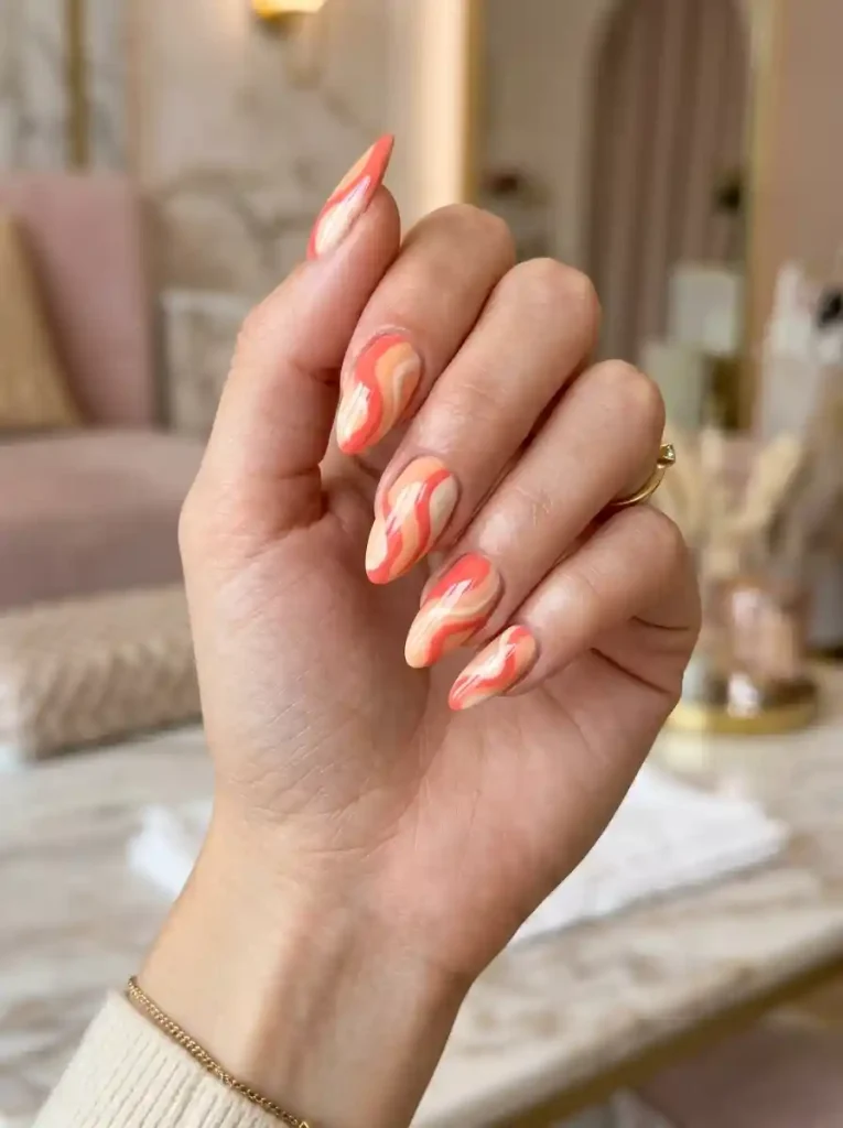 12. Abstract Coral Waves