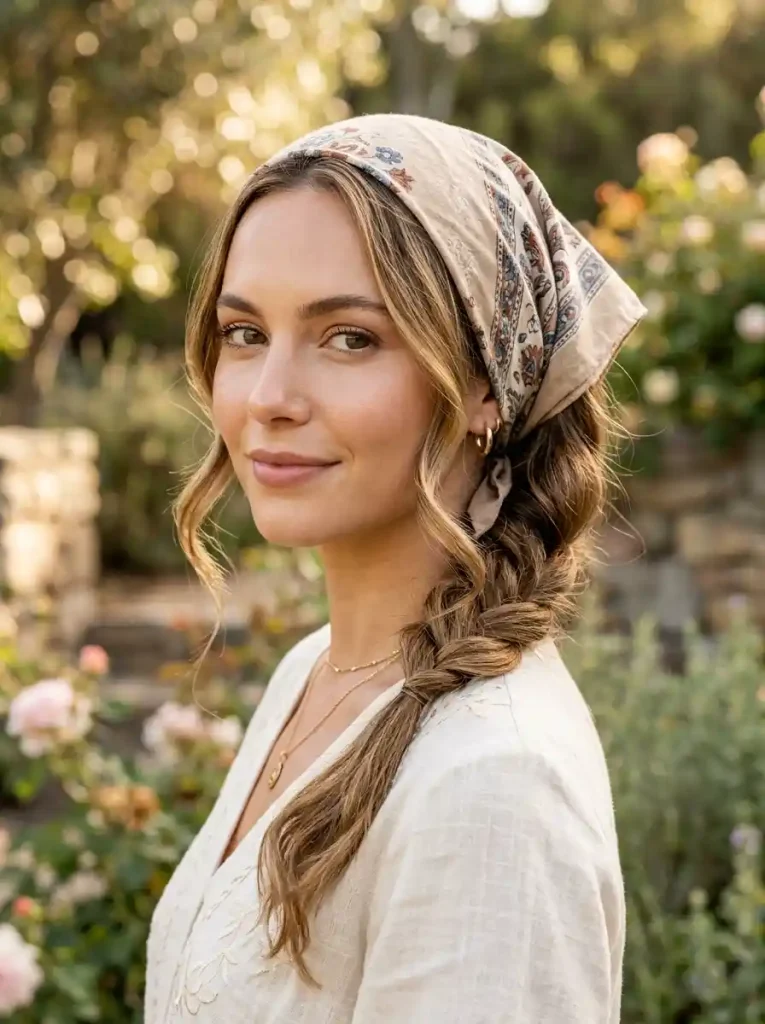 12. Boho Side Twist Wrap
