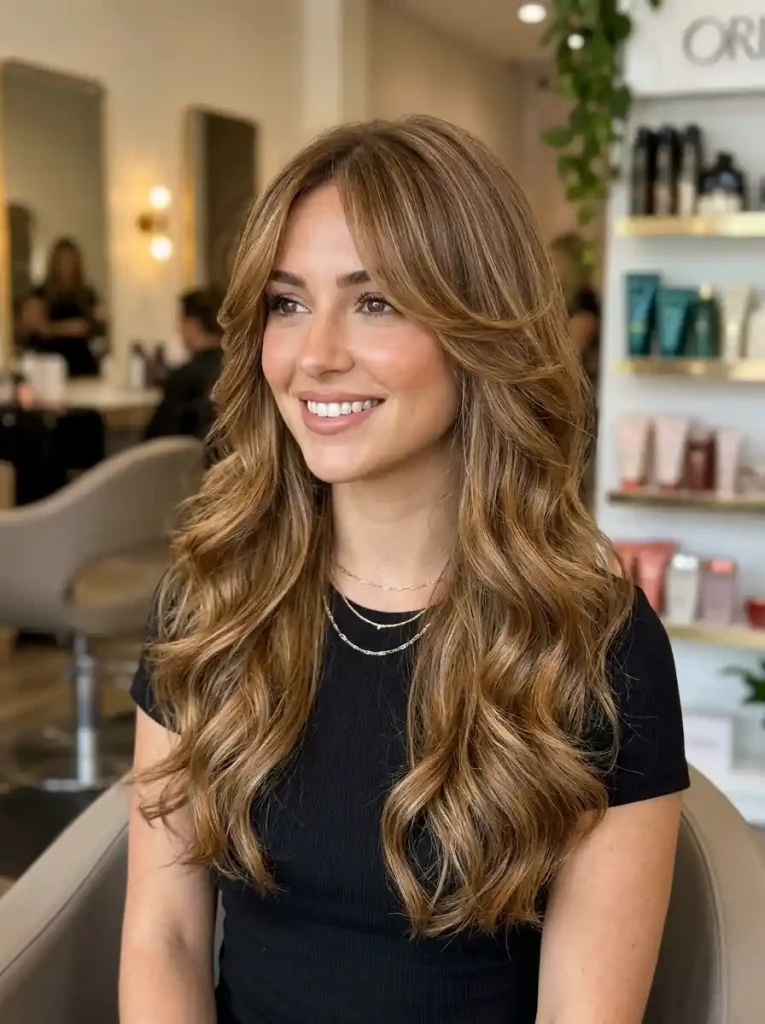 12. Wavy Butterfly Cut