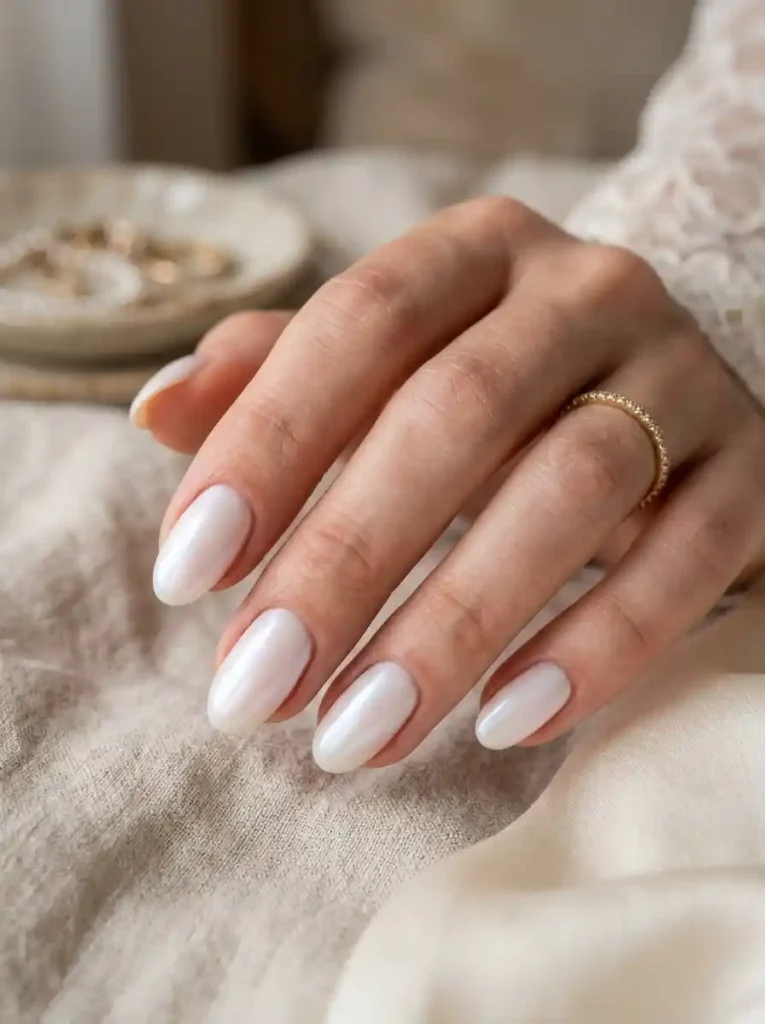 13. Milky White Pearl Finish