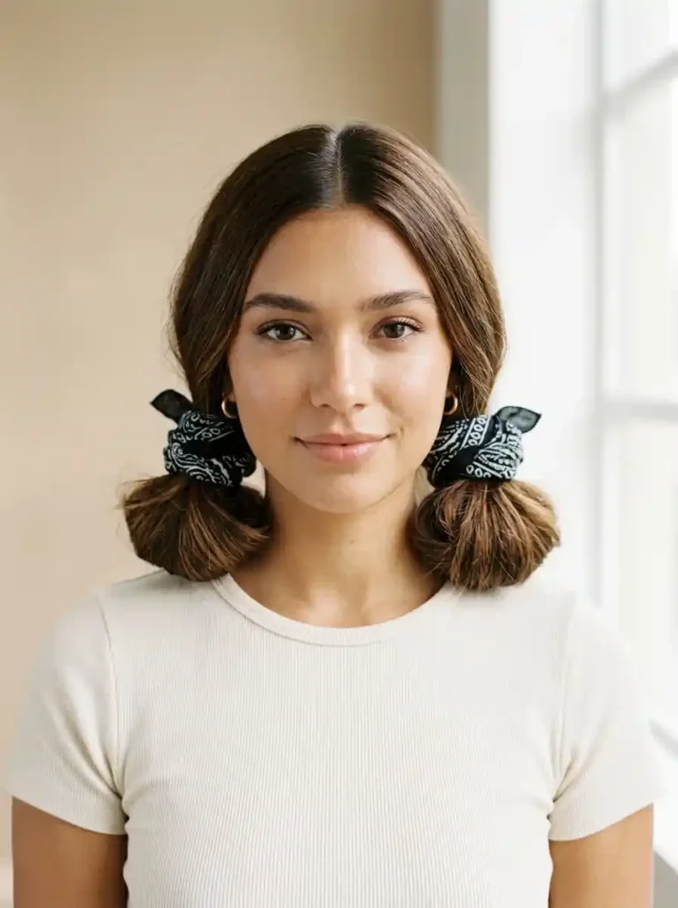 15. Low Space Buns