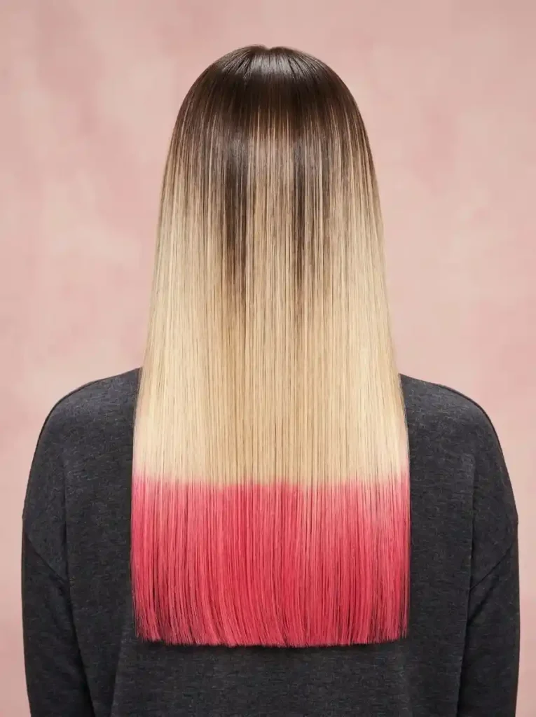 15. Strawberry Dip-Dye