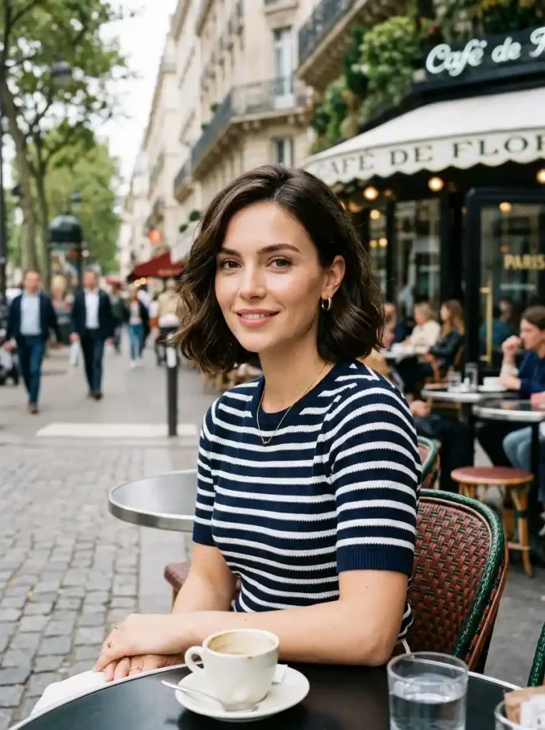 16. French Bob with Soft Waves