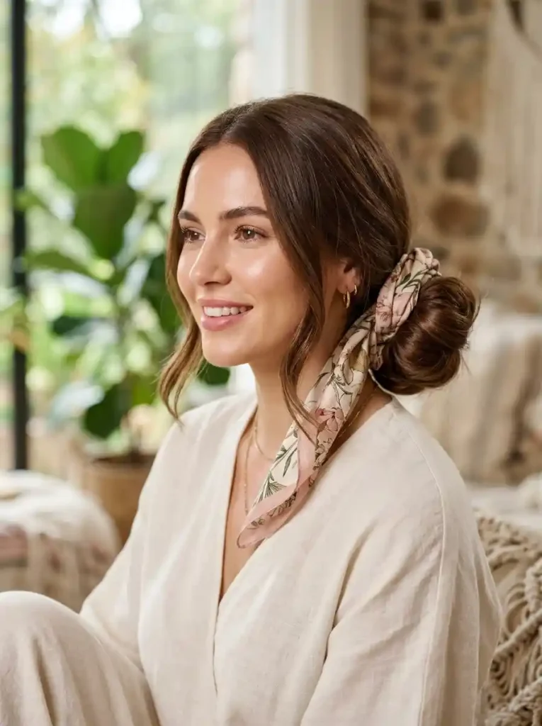 17. Soft Side Bun with Floral Wrap