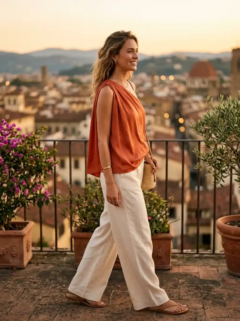 18. One-Shoulder Top