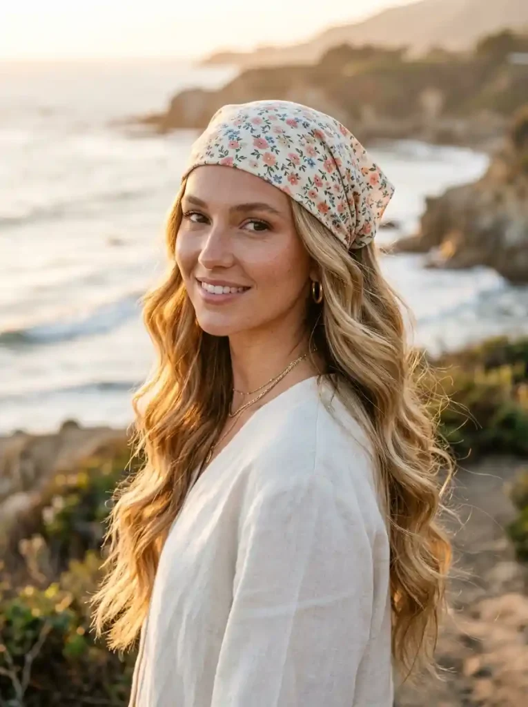 2. Loose Waves Wrap
