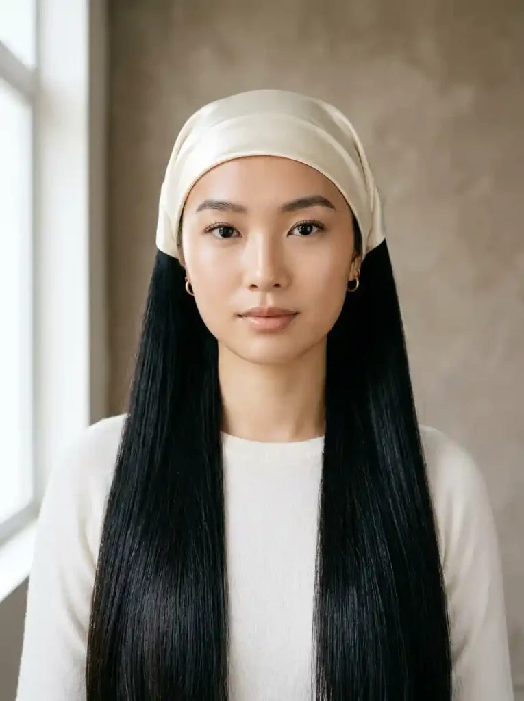 20. Sleek Straight Wrap