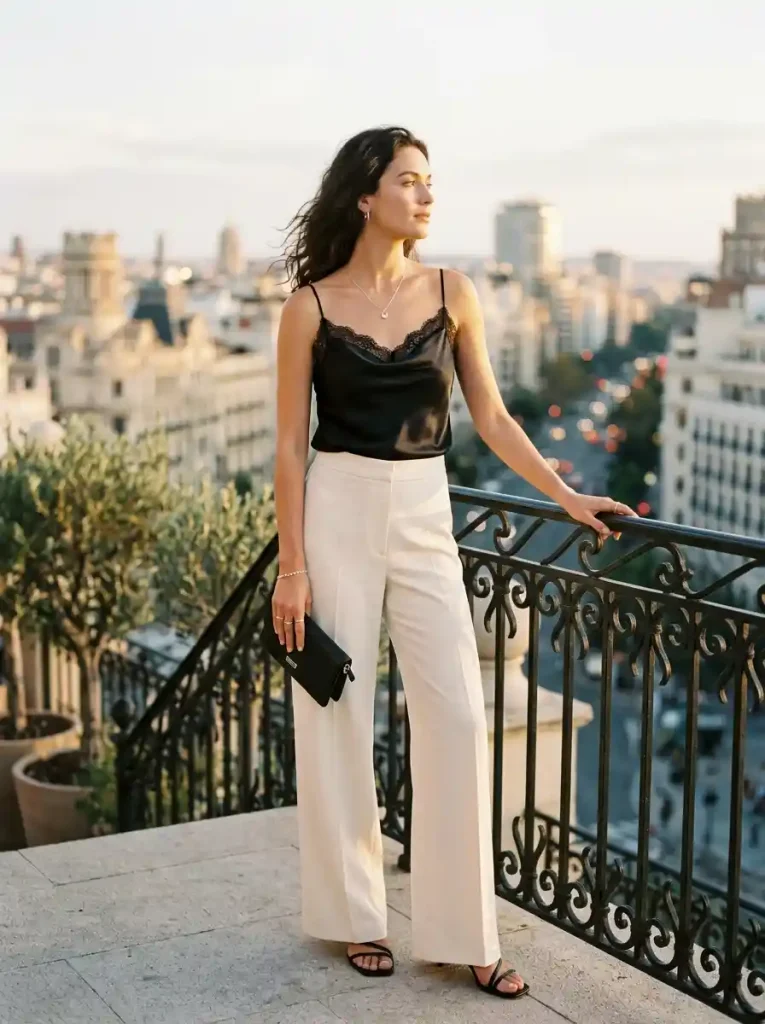 21. Lace-Trim Camisole