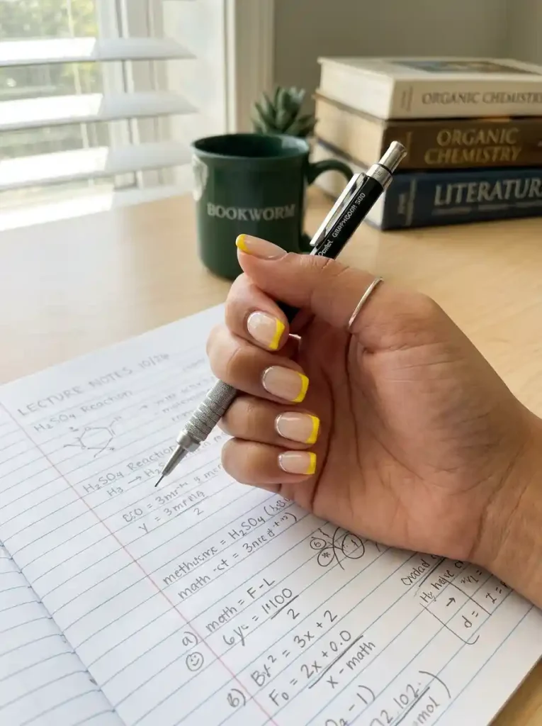4.Pencil Yellow Tips
