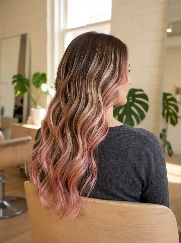 7. Neapolitan Balayage Waves