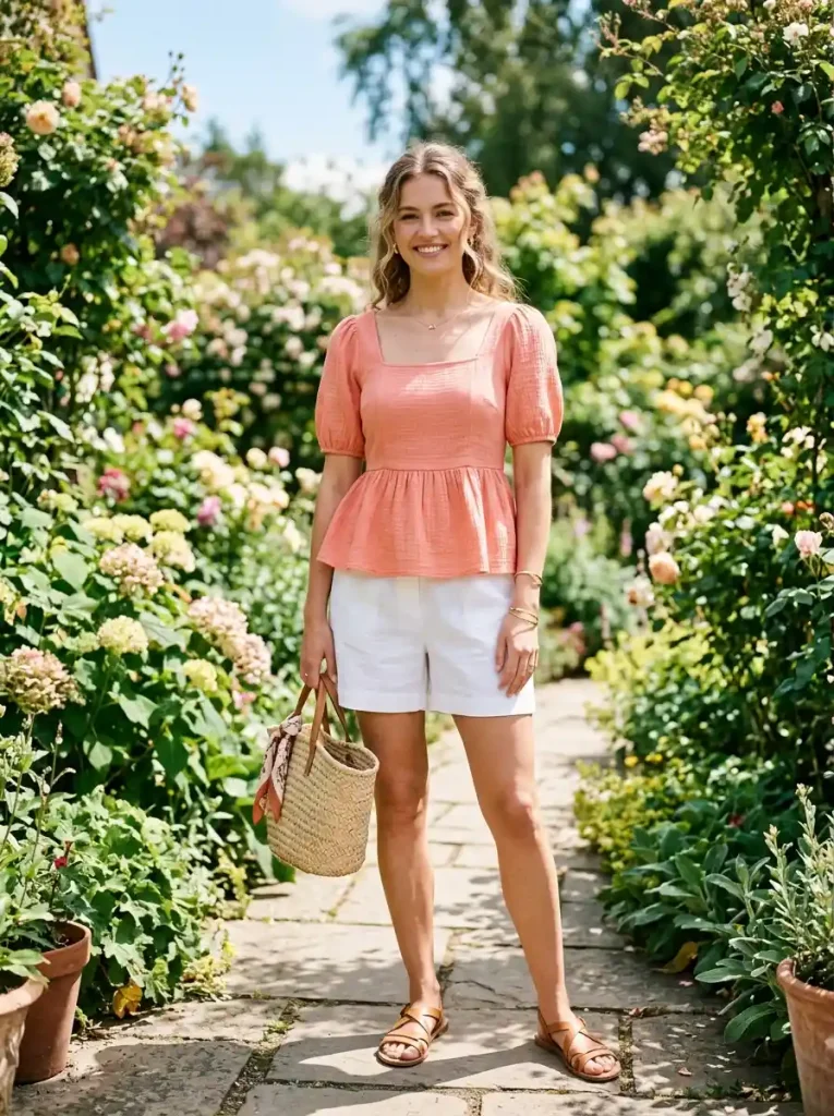 9. Soft Peplum Top