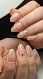 17-Subtle Valentine Nail Designs