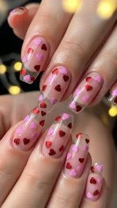 22-Valentine’s Day Nail Ideas
