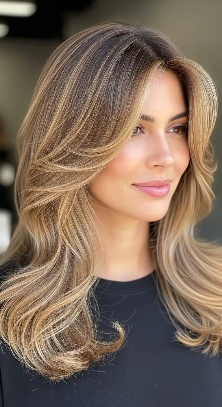Haircut for round face shape