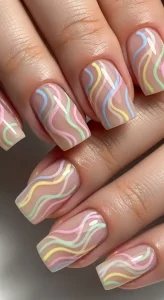 10-Spring Square Nails