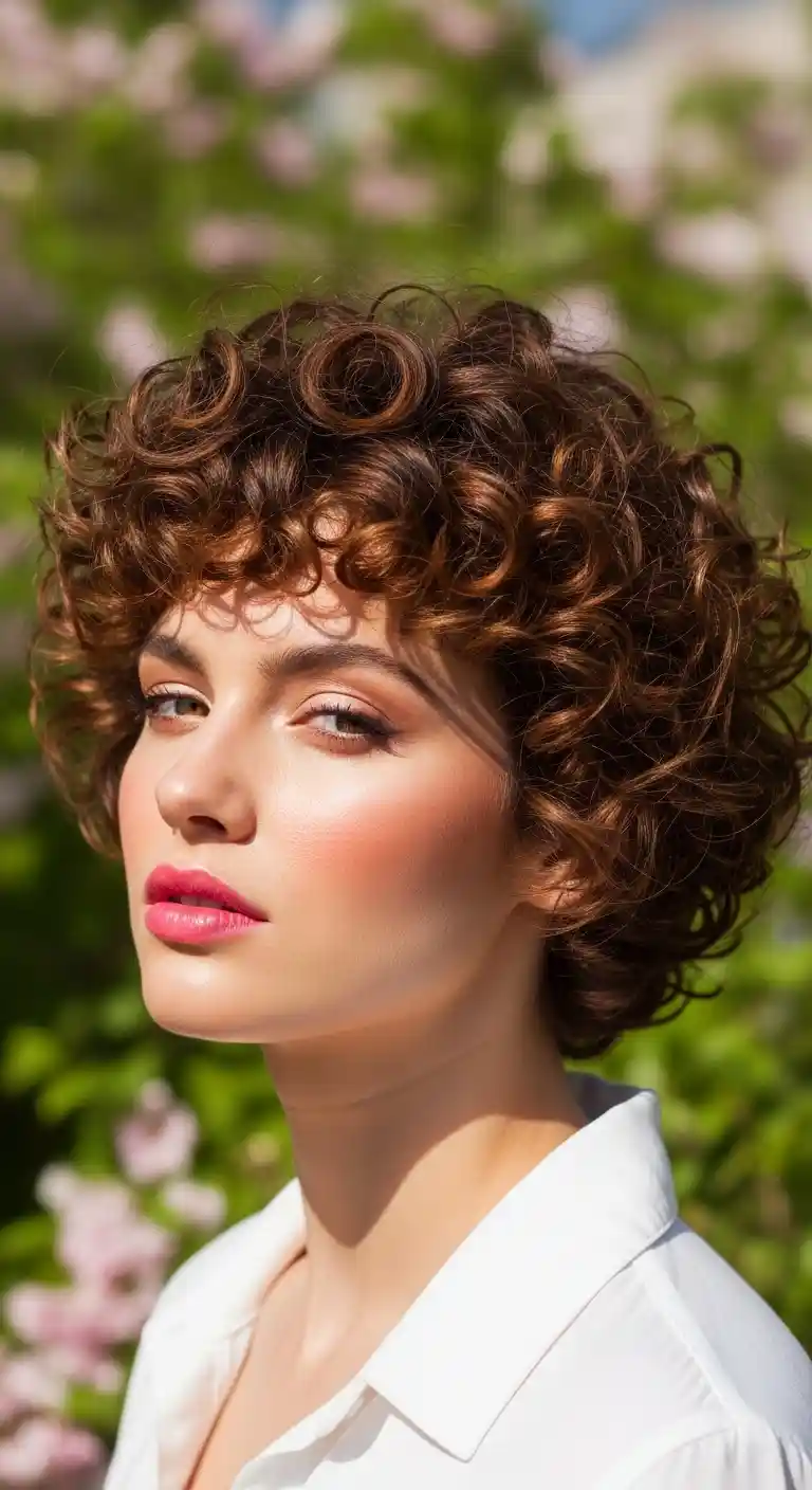 Spring pixie cut style