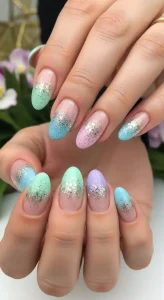 15-Oval Nails for Spring