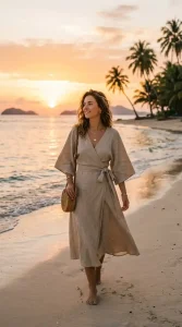21-Island Vacation Outfits Over 40
