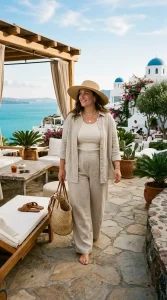 24-Plus Size Vacation Outfits Over 40